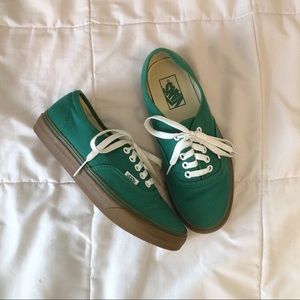 Vans Authentic Green Women’s size 8